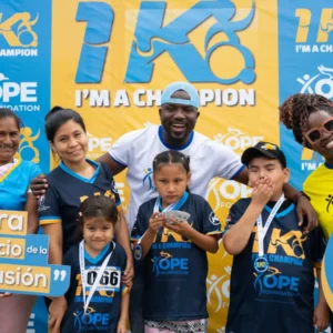 1km race with Hope Foundation